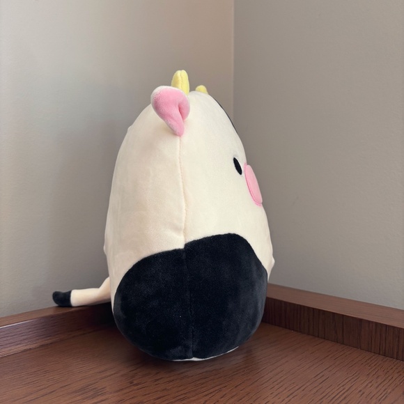 Squishmallows 8" Connor the Cow (Pink Nose) 2020 Release - Picture 3 of 7